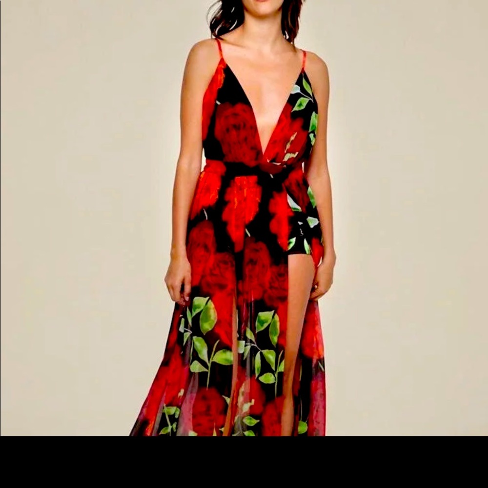 Bebe maxi dress